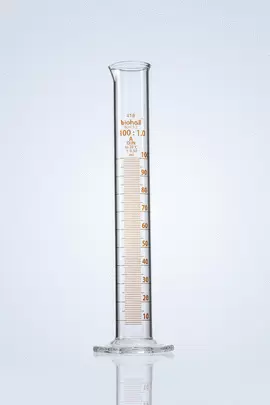 PROBETA GRADUADA BASE VIDRIO 500ml