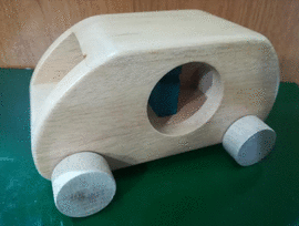 CARRITO EN MADERA