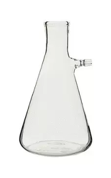 ERLENMEYER PARA VACÍO OLIVA DE VIDRIO 500ml
