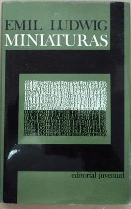 MINIATURAS,BIOGRAFIAS Y ENSAYOS