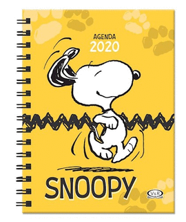 AGENDA SNOOPY 2020 AMARILLA
