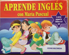 APRENDE INGLES CON MARIA PASCUAL - (5 VOL+2CD+2CDROM+2DVD)