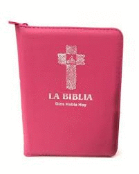 LA BIBLIA (DIOS HABLA HOY) COLOR ROSADO