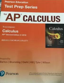 TEST PREP FOR AP CALCULUS