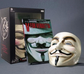 COMIC V FOR VENDETTA SET
