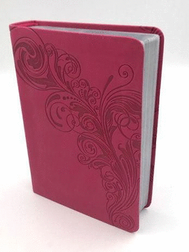 BIBLIA TAMAÑO BOLSILLO IMITACIÓN PIEL ROSA REINA VALERA 1960