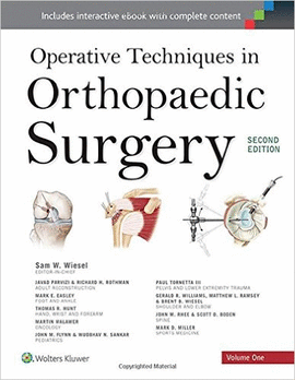 OPERATIVE TECNIQUES IN ORTOPAEDIC SURGERY 2ED 4VOLS