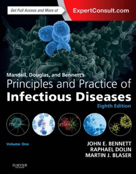 MANDELL, DOUGLAS, AND BENNETT'S PRINCIPLES AND PRACTICE OF INFECTIOUS DISEASES. 2 VOLUME SET. TEXT WITH ACCESS CODE (EXPERT CONSULT)