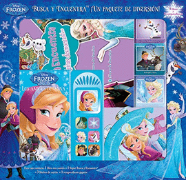 ESTUCHE FROZEN BUSCA Y ENCUENTRA