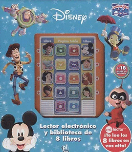 LECTOR MAGICO 8 LIBROS DISNEY