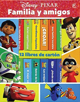 BIBLIOTECA PIXAR FAMILIA Y AMIGOS