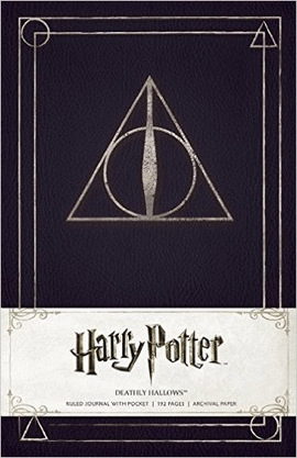 HARRY POTTER DEATHLY HALLOWS HARDCOVER RULED JOURNAL