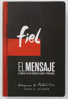 BIBLIA EL MENSAJE (NEGRO)