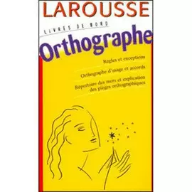 LIVRES DE BORD ORTHOGRAPHE