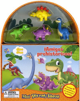 MINI DIVERTILIBROS - AMIGOS PREHISTORICOS