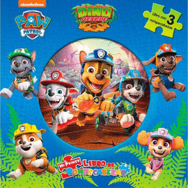 DINO RESCUE PAW PATROL / MI PRIMER LIBRO DE ROMPECABEZA