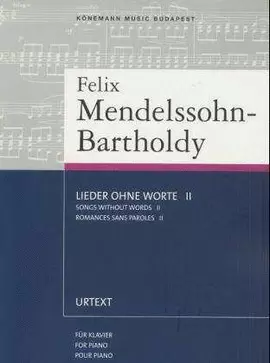 PARTITURAS DE FELIX MENDELSSOHN-BARTHOLDY