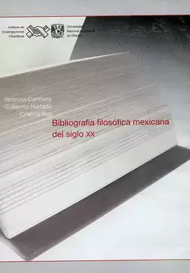 BIBLIOGRAFIA FILOSOFICA (CD) MEXICANA DEL SIGLO XX