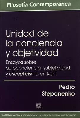 UNIDAD DE LA CONCIENCIA Y OBJETIVIDAD