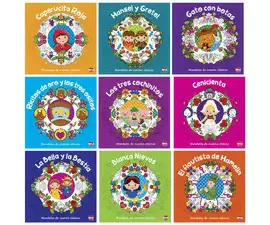 MANDALAS DE CUENTOS CLÁSICOS X 10
