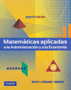 MATEMATICAS APLICADAS A LA ADMINISTRACION Y LA ECONOMIA 5ED