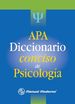 APA DICCIONARIO CONCISO DE PSICOLOGIA