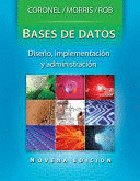 BASES DE DATOS, DISEÑO, IMPLEMENTACION Y ADMINISTRACION 9A ED.