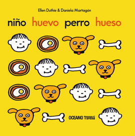 NIÑO HUEVO PERRO HUESO