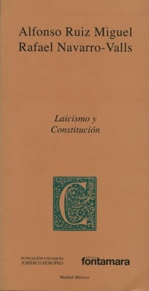 LAICISMO Y CONSTITUCION