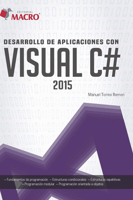 DESARROLLO DE APLICACIONES CON VISUAL C# 2015