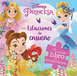 MI QUERIDO LIBRO CON ROMPECABEZAS DISNEY PRINCESA