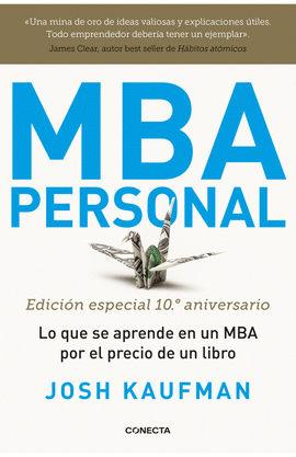 MBA PERSONAL. EDICIÓN ESPECIAL 10º ANIVERSARIO