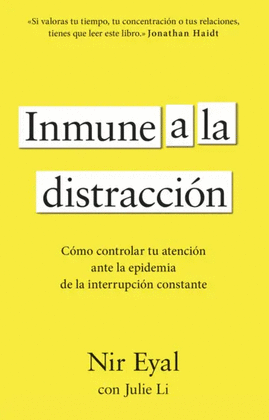 INMUNE A LA DISTRACCIÓN