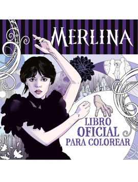 MERLINA. LIBRO OFICIAL PARA COLOREAR