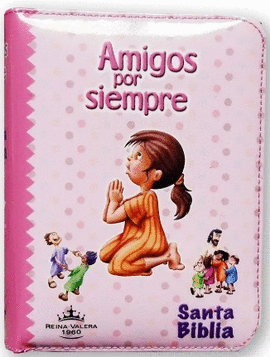 BIBLIA AMIGOS POR SIEMPRE ROSA
