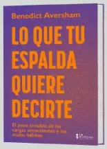 LO QUE TU ESPALDA QUIERE DECIRTE