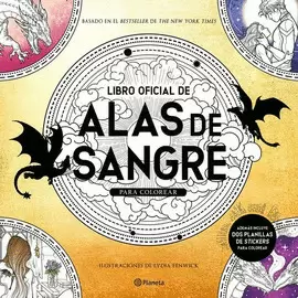 LIBRO OFICIAL DE ALAS DE SANGRE PARA COLOREAR