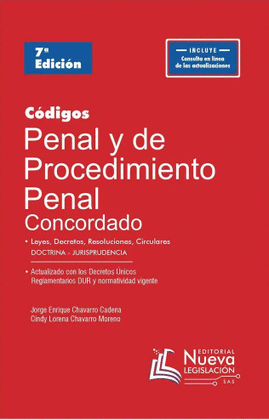 CÓDIGO PENAL Y DE PROCEDIMIENTO PENAL, CONCORDADO