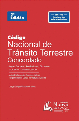 CÓDIGO NACIONAL DE TRÁNSITO Y TRANSPORTE 3 EDICIÓN 2025