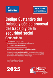 CÓDIGOS SUSTANTIVO Y PROCESAL DEL TRABAJO 2025