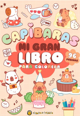 MI GRAN LIBRO PARA COLOREAR CAPIBARAS