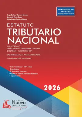 ESTATUTO TRIBUTARIO NACIONAL CONCORDADO Y ACTUALIZADO 2026