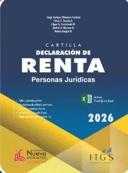 CARTILLA RENTA PERSONAS JURÍDICAS 2026