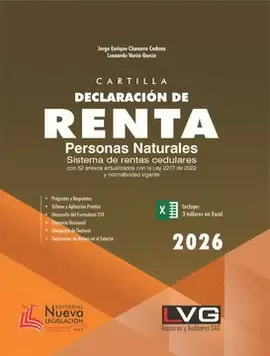 CARTILLA RENTA PERSONAS NATURALES 2026