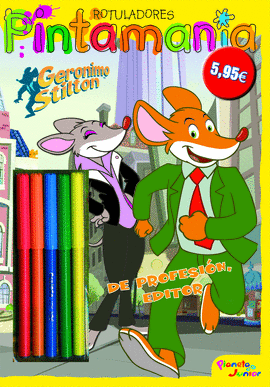 GERONIMO STILTON - PINTAMANIA ROTULADORES