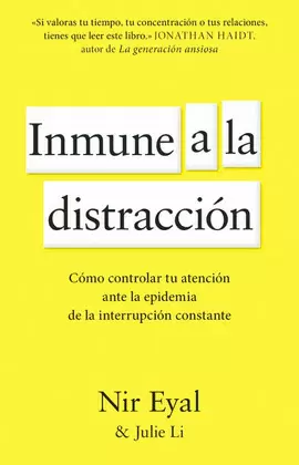 INMUNE A LA DISTRACCIÓN