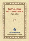 DICCIONARIO DE AUTORIDADES 1726 - 1739 (TOMO IV G-N)