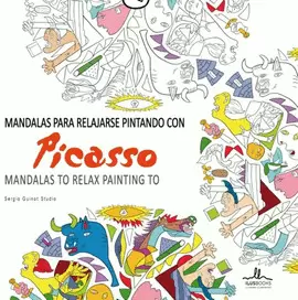 MANDALAS PARA RELAJARSE PINTANDO CON PICASSO