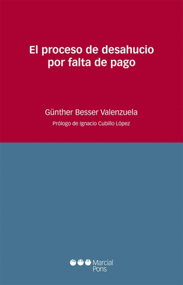 PROCESO DE DESAHUCIO POR FALTA DE PAGO, EL