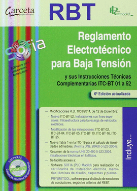 RBT. REGLAMENTO ELECTROTÉCNICO PARA BAJA TENSIÓN